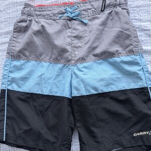 Gerry Weber Boy's Gray, Blue, and Black Swim Shorts..